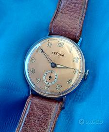 orologio Eresco anni 40 cassa a moneta
