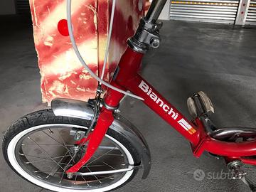 Bici pieghevole bianchi da 20"