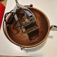 paiolo in rame elettrico più un altro gira polenta