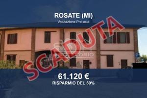 Immobile in asta di 74 m² con box auto a Rosate