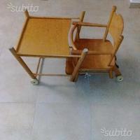 Scrittoio/seggiolone anni 50/60