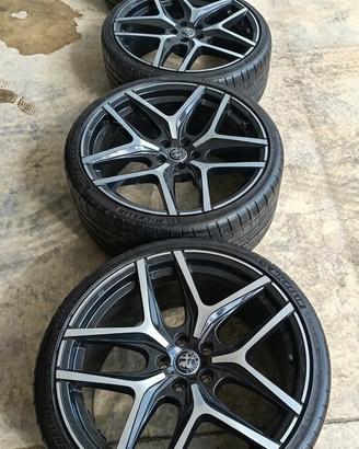 Cerchi MSW by OZ 20"+Gomme Michelin Alfa Giulia 🍀