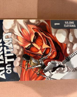 Attack on Titan vol. 1 in inglese, Kodansha