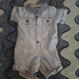 Body Burberry neonato 1mese