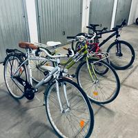 tre  biciclette tranne bmx