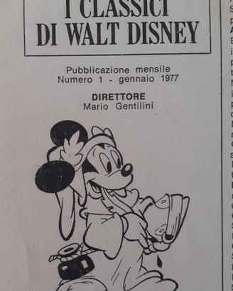 "Classici Walt Disney" mensile dal Gennaio 1977