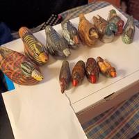 12 Statuette a forma di anitre