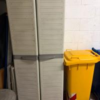 Armadio terry per esterno terazzo