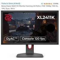 Benq Zowie Xl2411K Monitor Gaming 24 Polli