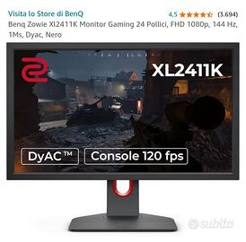  Benq Zowie Xl2411K Monitor Gaming 24 Polli