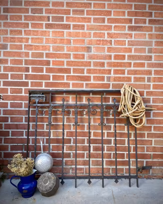 ANTICO CANCELLO DA GIARDINO INIZI 900 ART-DECO'