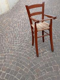 SEDIA SEGGIOLONE ANNI 50