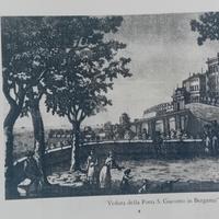 stampa antica di Bergamo rarissima 