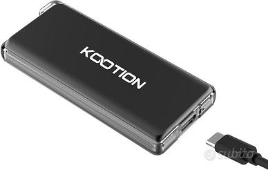 KOOTION 500GB SSD Esterno Portatile USB 3.1 Type C