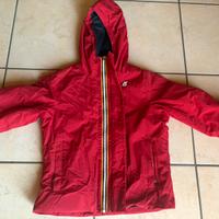 Piumino K-way marmotta bambino taglia 8 anni