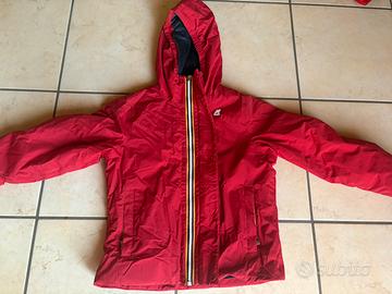 Piumino K-way marmotta bambino taglia 8 anni