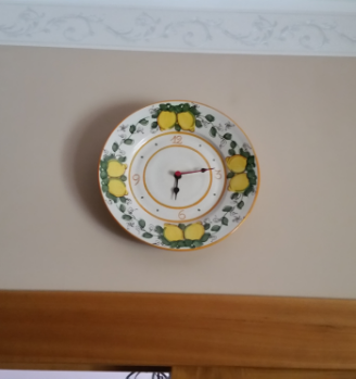 Orologio(ceramica di Caltagirone)