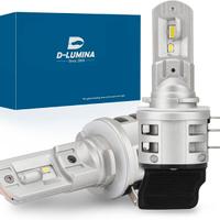 D-Lumina Lampadina H15 LED Canbus 100W 12000lm Kit