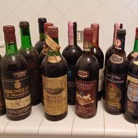 Bottiglie vecchie da collezione