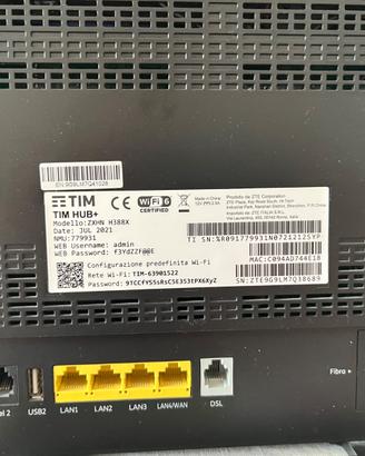 Modem TIM HUB+ usato