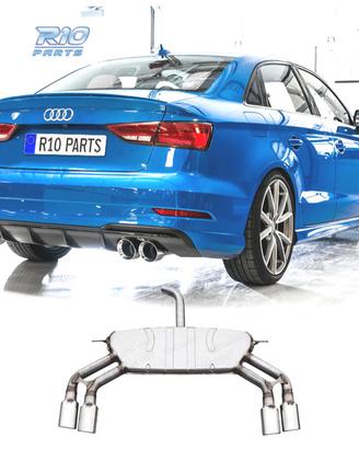 SILENZIATORE DI SCARICO PER AUDI A3 SEDAN 13-20 LO