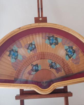 Teca Ventaglio in cornice in legno artigianale