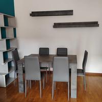 Tavolo+sedie - mobile TV - libreria - mensole