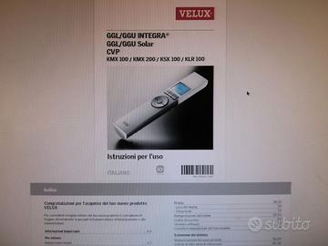 VELUX manuali cartacei e cd