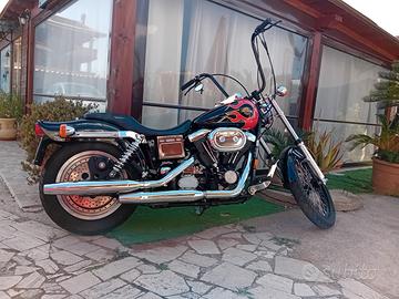 harley-davidson dyna whide glide evolution 