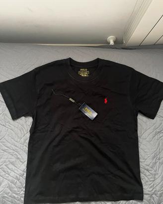 T-Shirt Polo Ralph Lauren Nera Custom Slim Fit