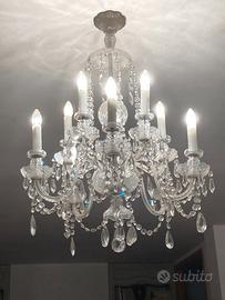 Lampadari in cristallo di Boemia