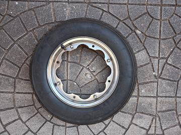 ruota Lambretta 3.50 - 10 michelin come nuova