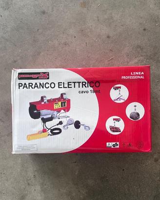paranco elettrico 18mt