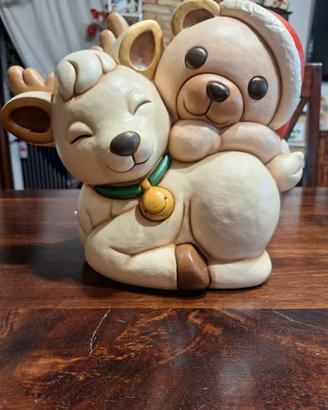 Thun teddy con renna natale