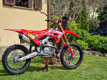 Honda crf 250r 2023 red moto