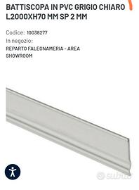 Battiscopa pvc