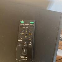 SOUNDBAR + SUBWOOFER sony