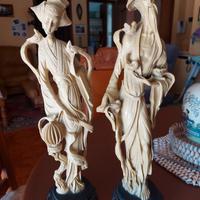 Statue orientali vintage 