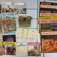 Visore foto 3D View-Master  e collezione 39 dischi