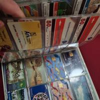 Collezione di schede telefoniche da tutto il mondo