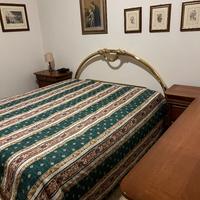 Letto matrimoniale in ottone stile classico