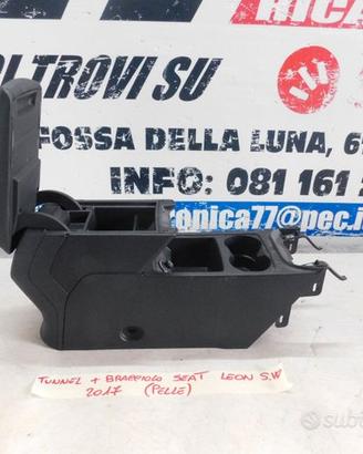tunnel +bracciolo centrale+bocchette seat leon sw
