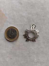 Ciondolo argento 925 simbolo nordico sole 