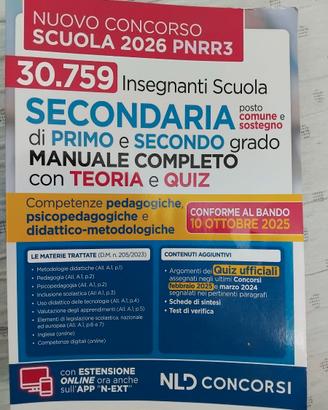 Manuale preparazione concorso docenti