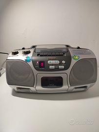 🎵 Aiwa CSD-ES217 Boombox CD Cassetta Radio