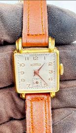 Orologio cioccolato vintage Roamer Art decò 