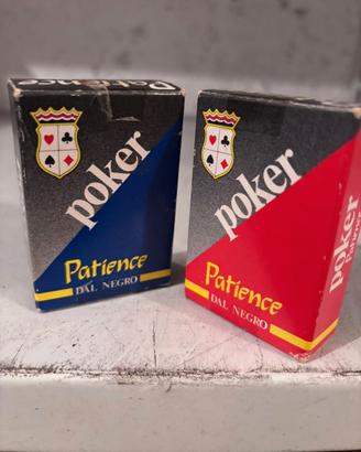 Carte da Gioco Dal Negro Patience / Poker Vintage