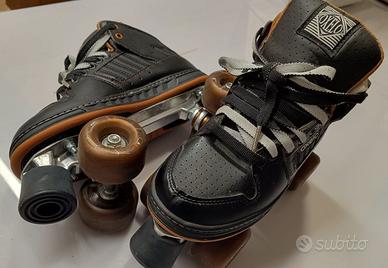 Pattini 4 ruote per adulti + protezioni