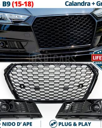 CALANDRA + GRIGLIE FENDINEBBIA Audi A4 B9 15-18