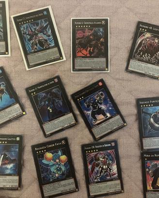 Lotto yu-gi oh carte da collezione